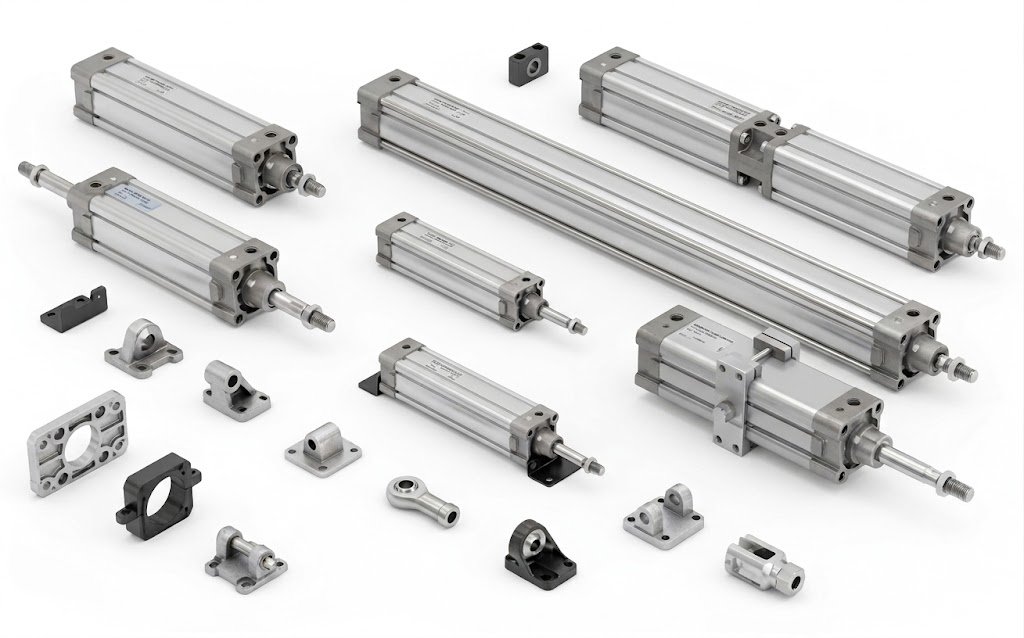 Square Profile Cylinders