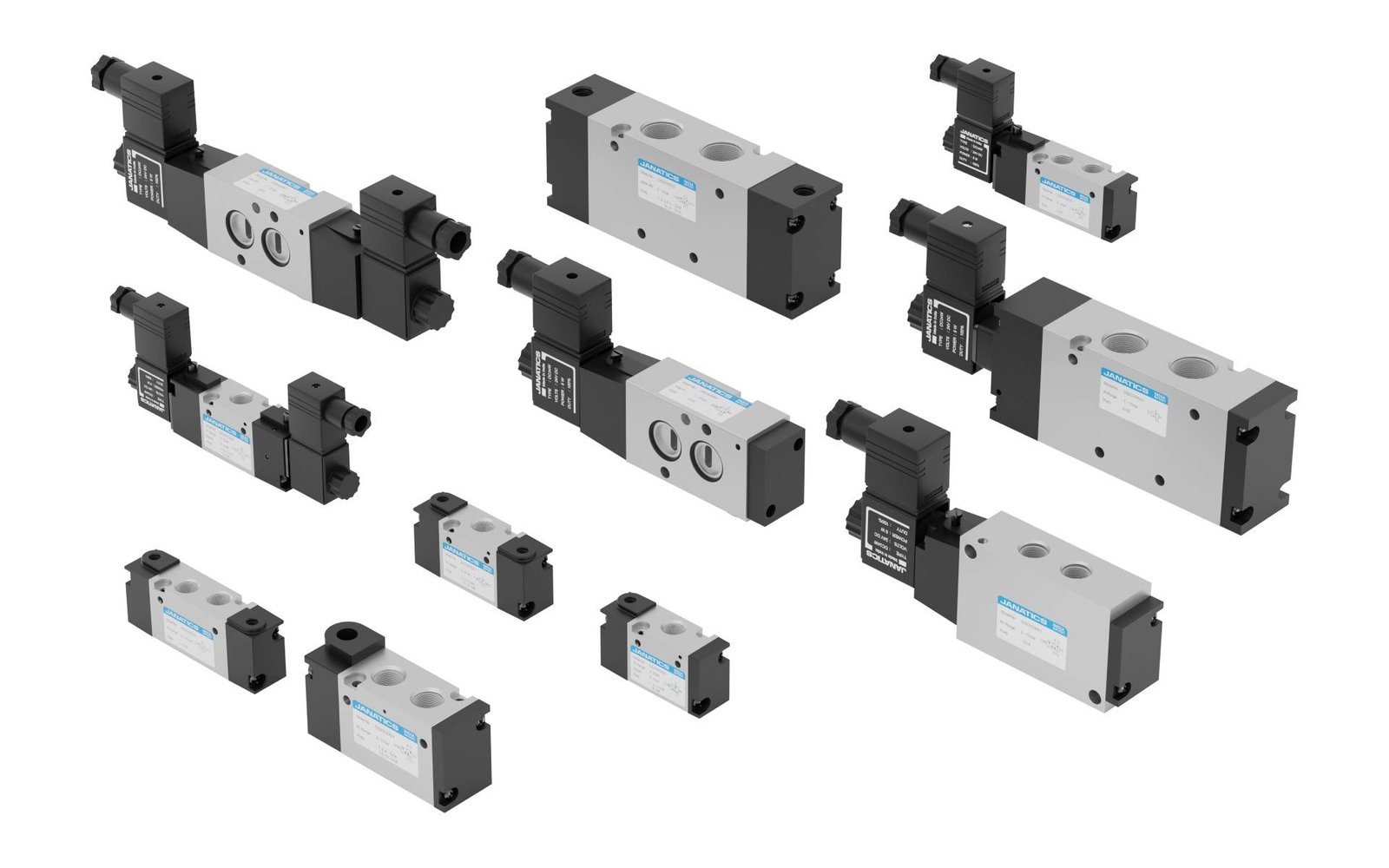 3/2, 5/2 & 5/3 Compact Solenoid & External Pilot operated  Valves DS 