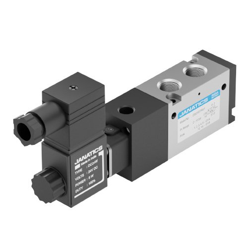 DS2-5/2 Single External Solenoid Pilot Operated With Spring Return