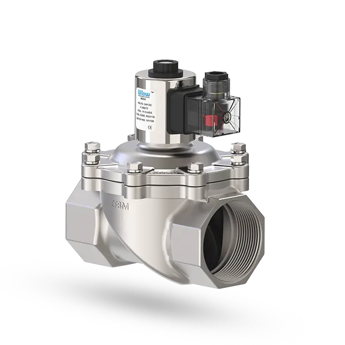 Semi lift Diaphragm Operated Solenoid Valve ( NC / NO) - MCN Series