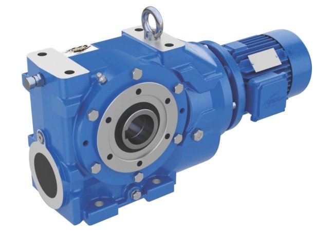 Series C - Right Angled Heli-worm Geared Motor