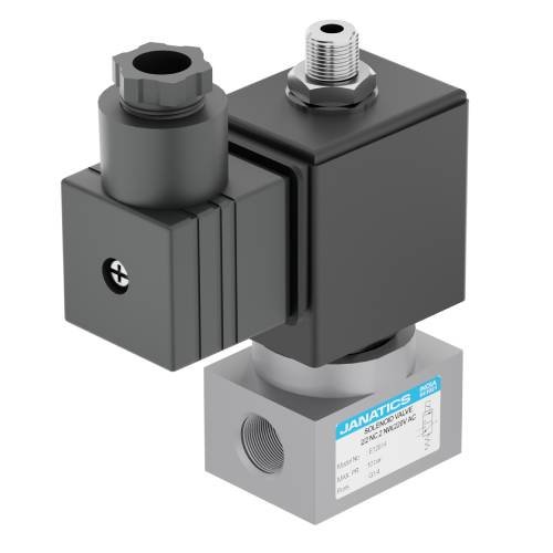 E1-2/2 & 3/2-Direct Acting - Single Solenoid Operated With Spring Return