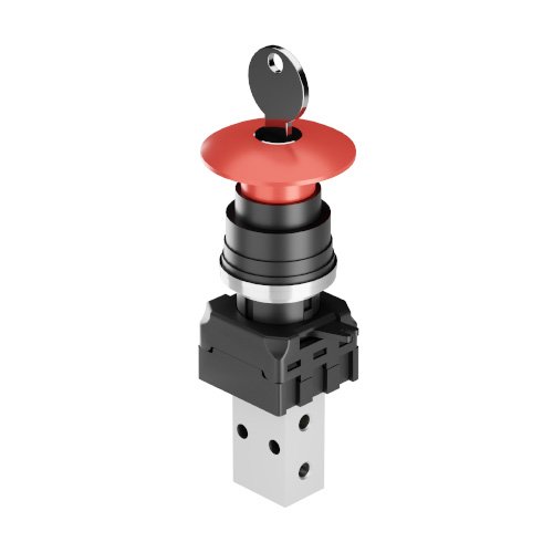 DP2-3/2-Mushroom Head With Lock & Key