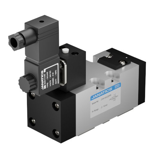 DS4-ISO Size1-5/2 Single Solenoid Pilot Operated With Spring Return