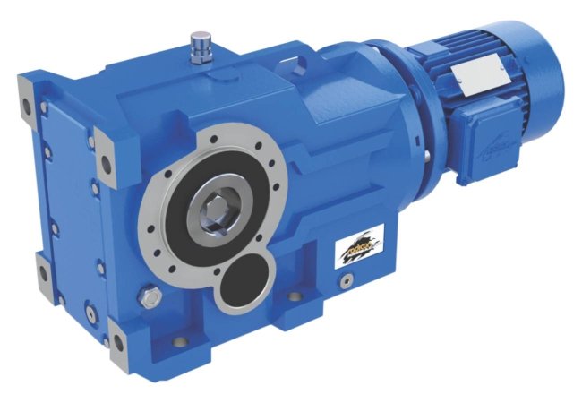 Series K - Right Angle Helical Bevel Geared Motor