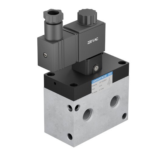 DP1-3/2 & 5/2 Single solenoid pilot operated Valve 