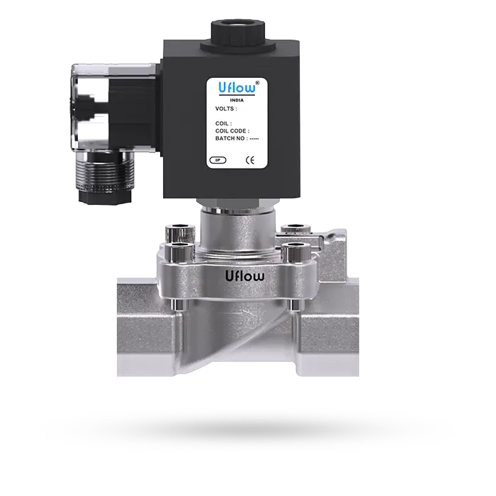 High pressure Pilot Operator Diaphragm Type Solenoid Valve ( NC/ NO) PBU Series