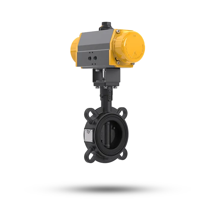 Pneumatic Operated Wafer Type Butterfly Valve - PN10 - BM Series