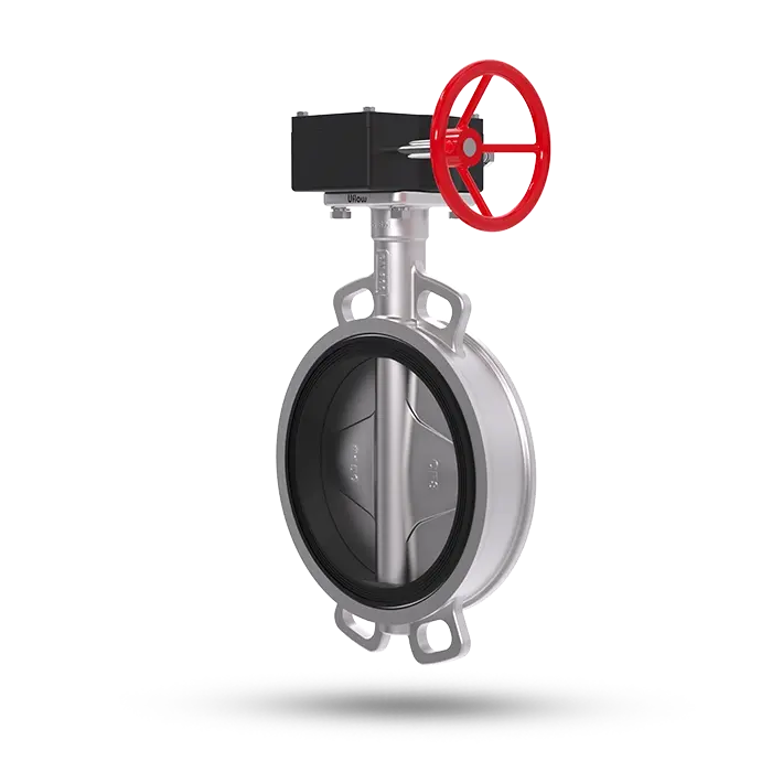 Gear Box Operated Wafer Type Butterfly Valve - BW Series