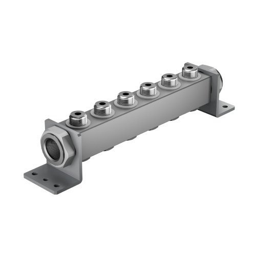 L-Bracket Mounted Manifold For EF Valve - ( 3/2 & 5/2 )-M007